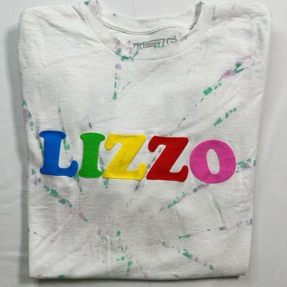 NWOT LIZZO Unisex White Tie Dye  U R Special Official Merch Tee Shirt - Size XL - Picture 3 of 5